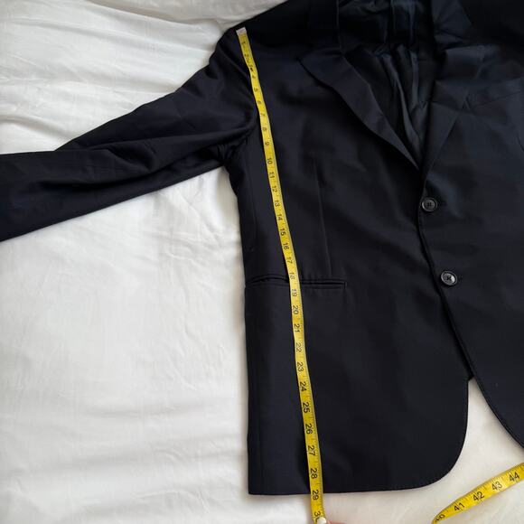 Ermenegildo Zegna Black Trofeo Comfort 10-Pocket Jacket Blazer Men’s 58R - Picture 11 of 16